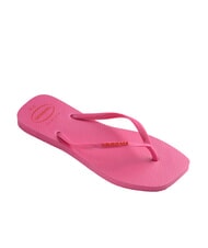 HAVAIANAS SQUARE LOGO Flip-flops pinkflux - Women&rsquo;s shoes - 2