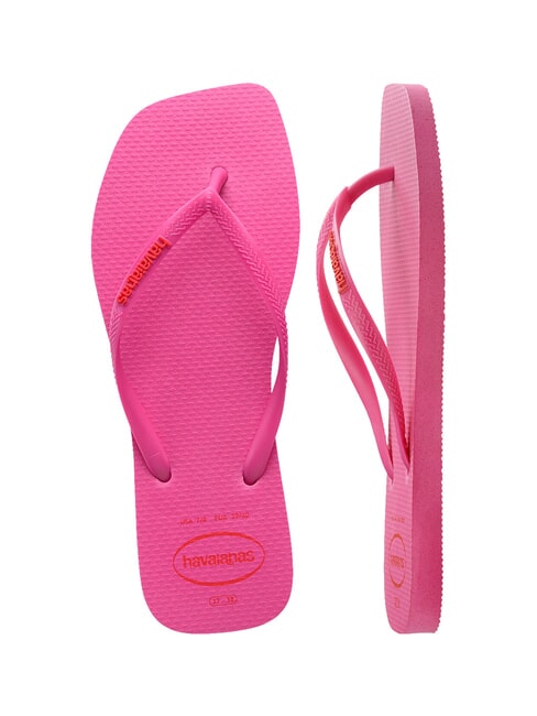 SQUARE LOGO Flip-flops pinkflux - Women&rsquo;s shoes