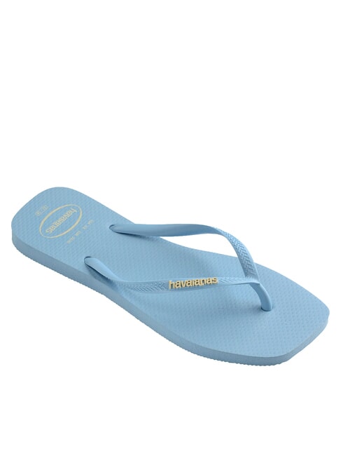 SQUARE LOGO Flip-flops lavender blue - Women’s shoes