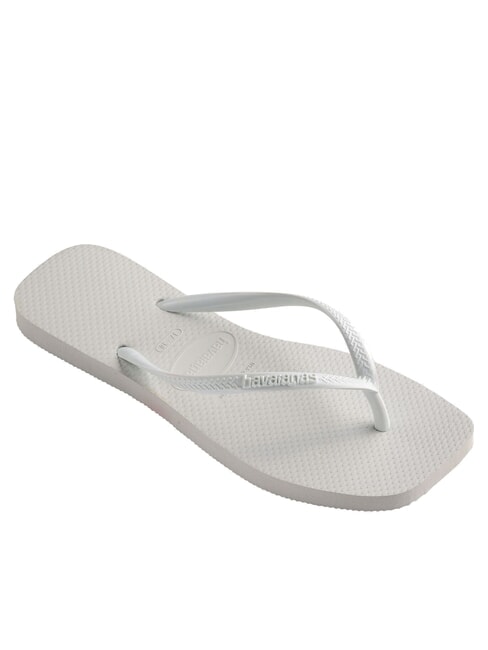 SLIM SQUARE Square Toe Flip Flops white - Women&rsquo;s shoes