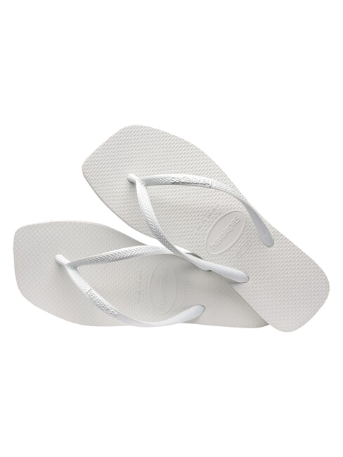 SLIM SQUARE Square Toe Flip Flops white - Women&rsquo;s shoes