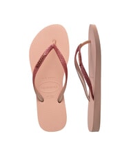 HAVAIANAS SLIM GLITTER II Flip-flops pink/pink - Women’s shoes - 5