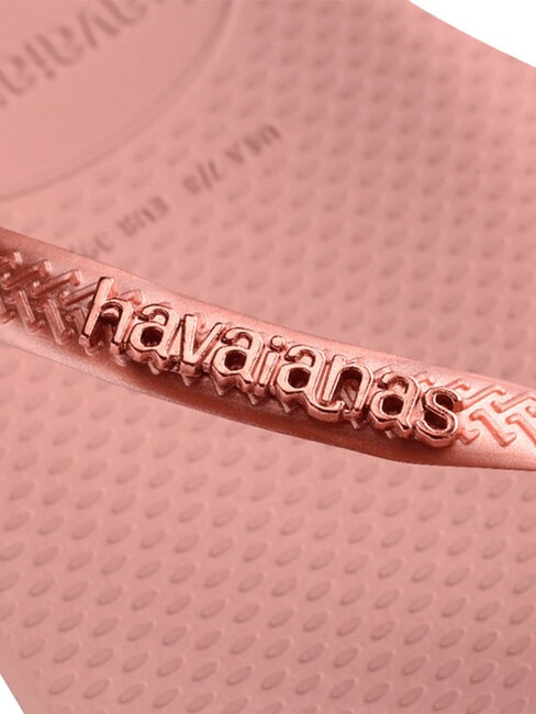 SLIM LOGO Flip flops crocus rose/golden blush - Women&rsquo;s shoes