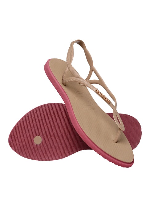 LUNA POINT Flip-flop sandal rose / gold - Women&rsquo;s shoes