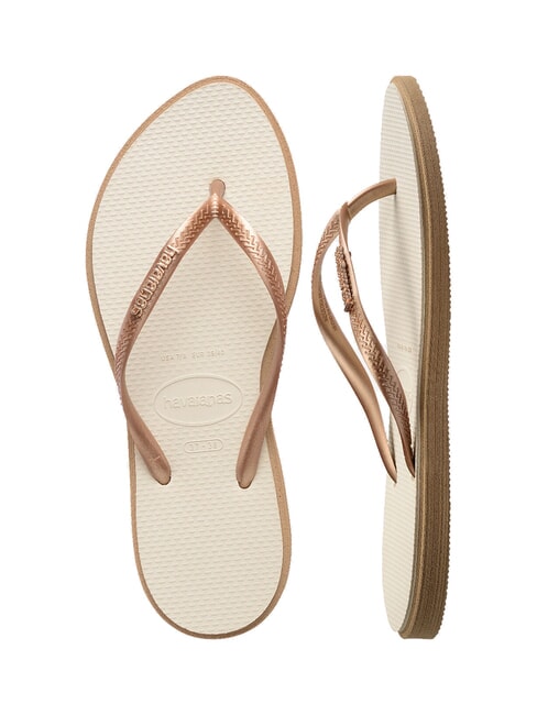 SLIM POINT Flip-flops rose gold/beige - Women’s shoes