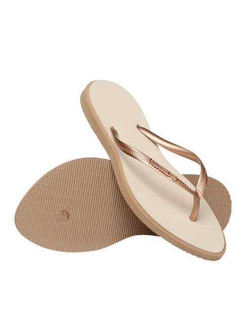 SLIM POINT Flip-flops rose gold/beige - Women’s shoes