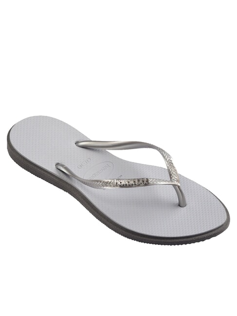 SLIM POINT Flip-flops steel / gray - Women&rsquo;s shoes