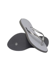 HAVAIANAS SLIM POINT Flip-flops steel / gray - Women&rsquo;s shoes - 5