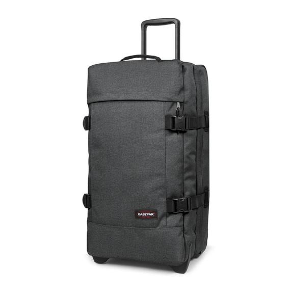 trolley case TRANVERZ M line with TSA. medium size BlackDenim - Semi-rigid Trolley Cases