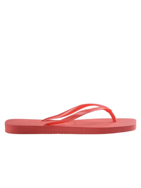SLIM SQUARE Square Toe Flip Flops tropical coral - Women’s shoes