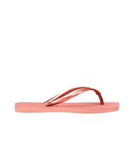 HAVAIANAS SLIM SQUARE Square Toe Flip Flops CROCUS / ROSE - Women&rsquo;s shoes - 3