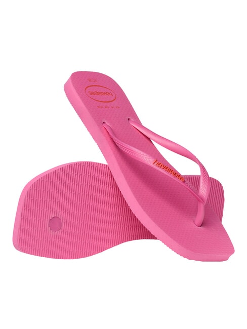 SQUARE LOGO Flip-flops pinkflux - Women&rsquo;s shoes