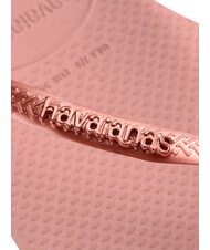 HAVAIANAS SLIM LOGO Flip flops crocus rose/golden blush - Women’s shoes - 4
