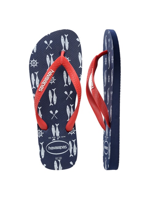 flip flops TOP NAUTICAL navy blue/ruby red - Men’s shoes
