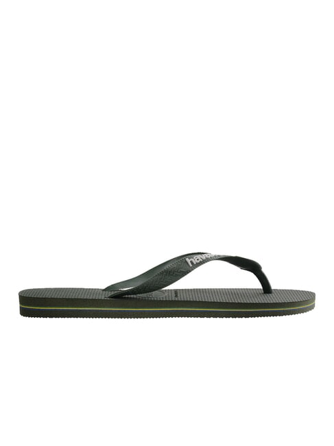 BRASIL LOGO Men's flip flops green olives/green olives - Unisex shoes