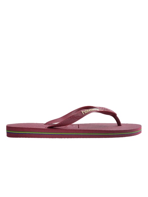 BRASIL LOGO Men's flip flops amaranth - Unisex shoes