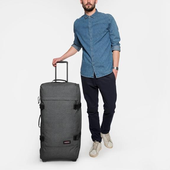 trolley case TRANVERZ L line with TSA. large size BlackDenim - Semi-rigid Trolley Cases
