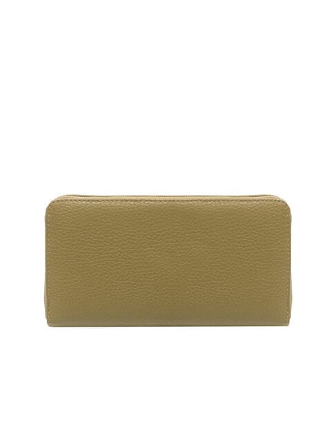 MELLOW  Large zip around leather wallet aloe - Women’s Wallets