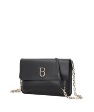 TOSCA BLU BIANCA Leather shoulder bag chain Black - Women’s Bags - 2
