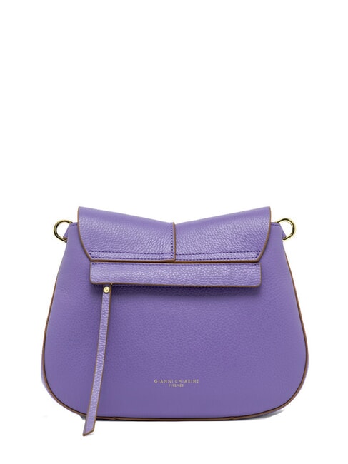 HELENA ROUND Leather bag with double shoulder strap opulence - Women’s Bags