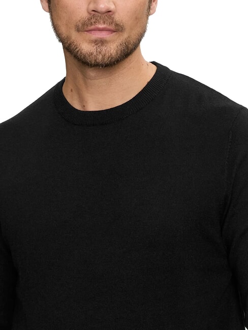 ARTUSO Sweater with logo cuffs black2 - Men's Sweaters