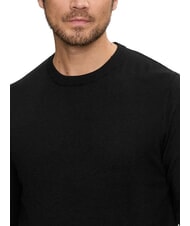 RICHMOND X ARTUSO Sweater with logo cuffs black2 - Men's Sweaters - 4