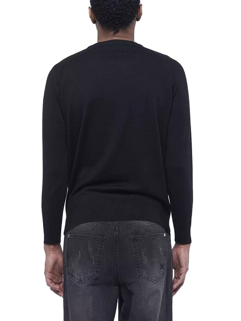 MORI Crewneck sweater black2 - Men's Sweaters