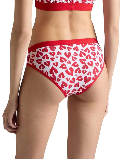 ROY 2 low-waisted briefs wht/black - Women's briefs