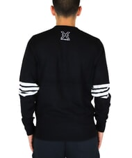RICHMOND X CORINO Crewneck sweater with stripes - Men's Sweaters