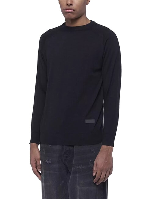MORI Crewneck sweater black2 - Men's Sweaters