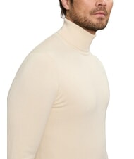 RICHMOND X CUSMA Turtleneck sweater bone white - Men's Sweaters - 3