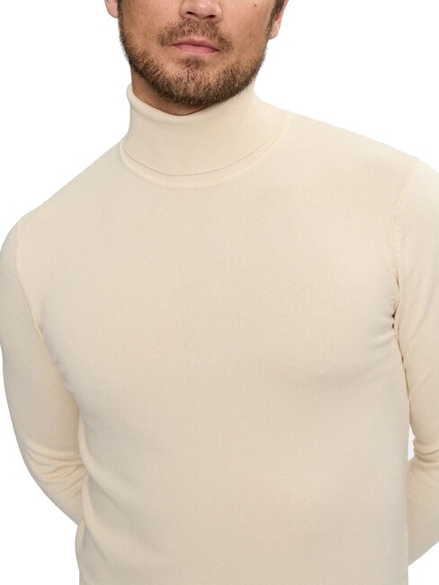 CUSMA Turtleneck sweater bone white - Men's Sweaters