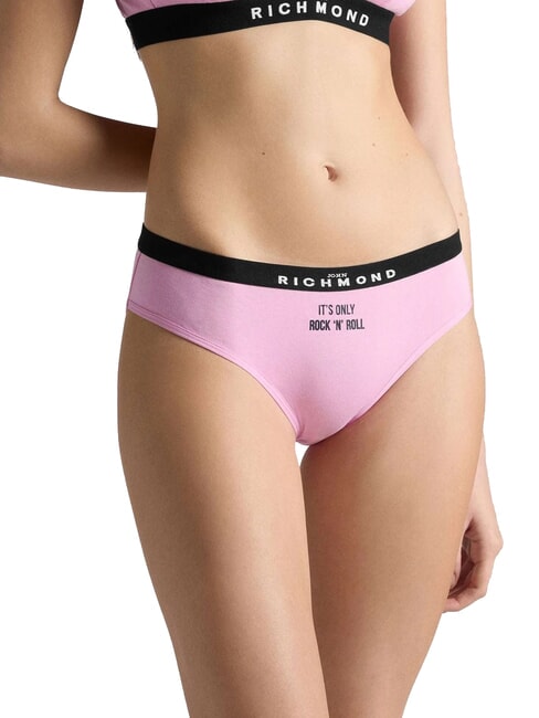 HUITEMA 2 rock'n roll slips black/pink - Women's briefs