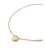 GUESS 4G RISING Logo Coin Necklace - Necklaces