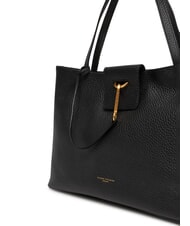GIANNI CHIARINI MARISOL Leather shopping bag Black - Women’s Bags - 3