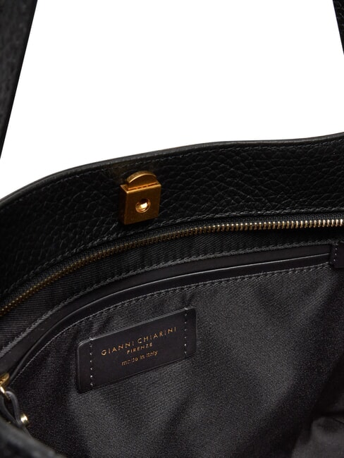 MARISOL Leather shopping bag Black - Women’s Bags