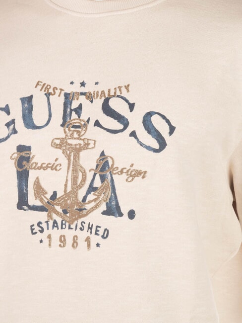 ANCHOR Cotton sweatshirt quicksand - Sweatshirts