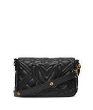 LOVE MOSCHINO QUILTED S Mini Shoulder Bag Black - Women’s Bags - 2