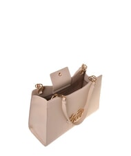 LOVE MOSCHINO CURSIVE L Shoulder bag beige - Women’s Bags - 3