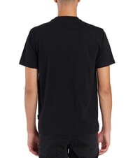 JOHN RICHMOND SPARTACO Cotton T-shirt with print black - T-shirt - 3