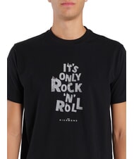 JOHN RICHMOND SPARTACO Cotton T-shirt with print black - T-shirt - 2