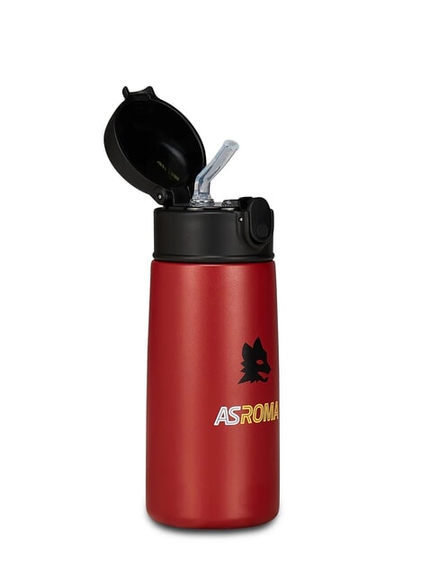 AS ROMA Thermal water bottle 460 ml with bottle holder Black - Thermal bottles