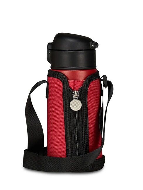 AS ROMA Thermal water bottle 460 ml with bottle holder Black - Thermal bottles