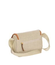 BRIC’S SORRENTO S Small canvas bag with flap BEIGE - Women’s Bags - 2