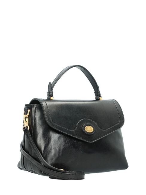 STORY Leather briefcase bag Black Gold - Women&rsquo;s Bags