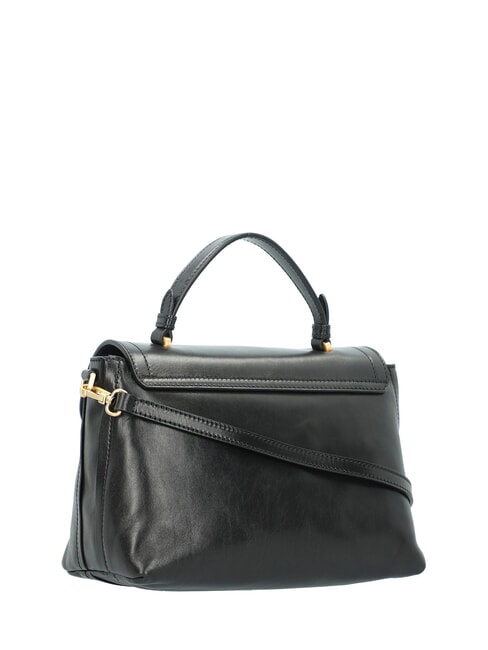 STORY Leather briefcase bag Black Gold - Women&rsquo;s Bags