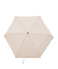 FERRÈ MINI Automatic opening folding umbrella cream20 - Umbrellas - 2
