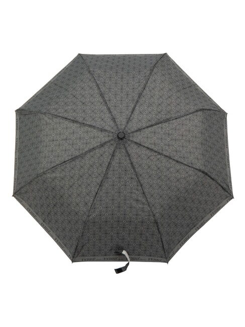 MINI Windproof Folding Umbrella grey tie 01 - Umbrellas
