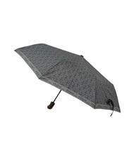 FERRÈ MINI Windproof Folding Umbrella grey tie 01 - Umbrellas - 3