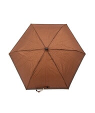 FERRÈ MINI Windproof manual umbrella brown tie 01 - Umbrellas - 2